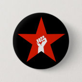 Antifaschistischer Star Button (Vorderseite)