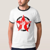 Antifaschistischer Star T-Shirt (Vorderseite)