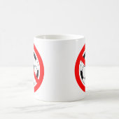 Antifußball Kaffeetasse (Mittel)