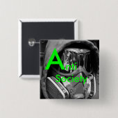 Antigesellschafts-Knopf Button (Vorne & Hinten)