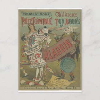 ANTIGO CARTAZ DE CIRCO POSTKARTE