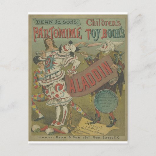 ANTIGO CARTAZ DE CIRCO POSTKARTE (Vorderseite)