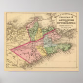 Antigonisch, Guysborough-Landkreise, NS Poster (Vorne)