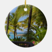 Antigua-Ansicht-Verzierung Keramik Ornament (Hinten)