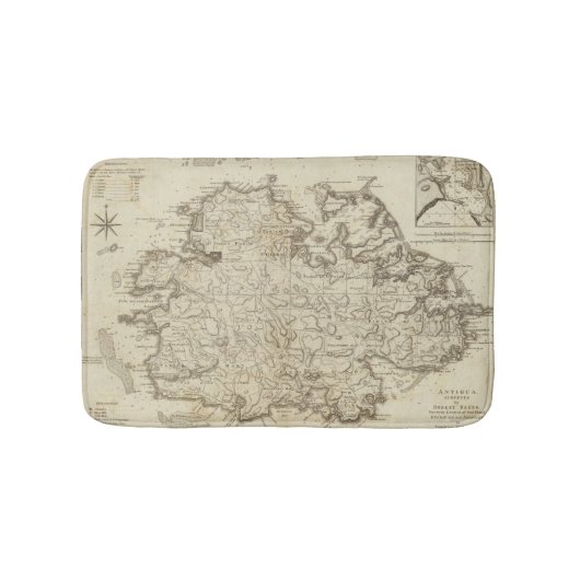 Antigua Badematte (Vorderseite)