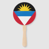 Antigua & Barbuda Fans-Set Fächer (Vorderseite)