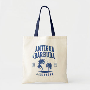 Antigua & Barbuda Karibische Palme Tragetasche