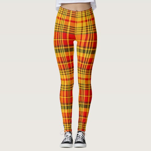 Antigua & Barbuda kulturelles Design Leggings (Vorderseite)