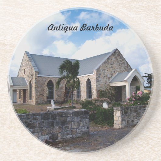 Antigua Barbuda Serie—Church Untersetzer (Vorne)