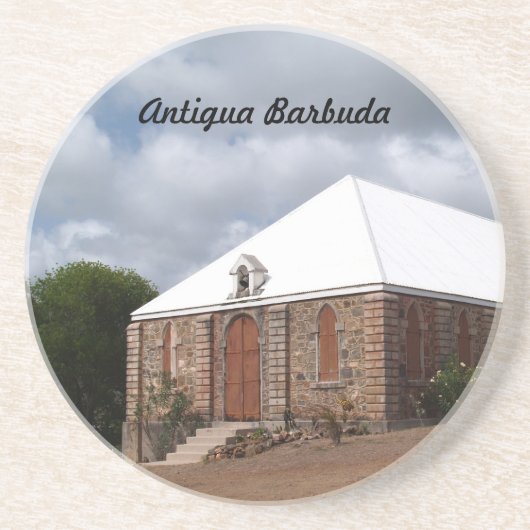 Antigua Barbuda Serie—Church Untersetzer (Vorne)