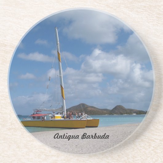 Antigua Barbuda Serie - Jolly Beach Untersetzer (Vorne)