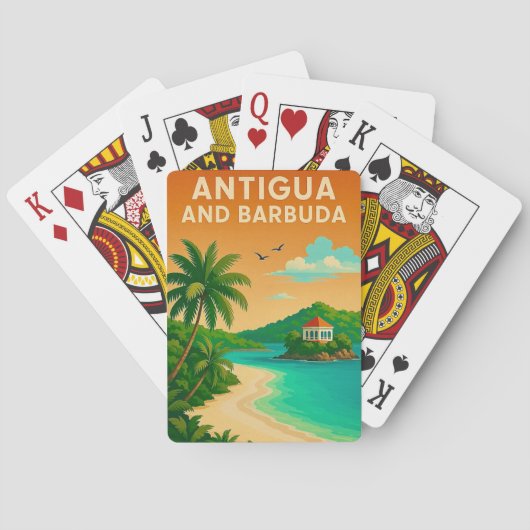 Antigua & Barbuda Spielkarten (Rückseite)