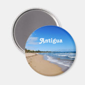 Antigua Beach Magnet (Vorderseite/Rückseite)