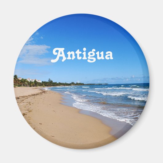 Antigua Beach Magnet (Vorne)