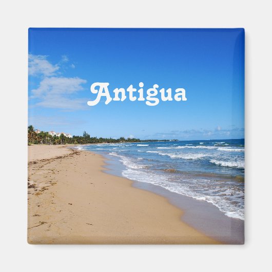 Antigua Beach Magnet (Vorne)