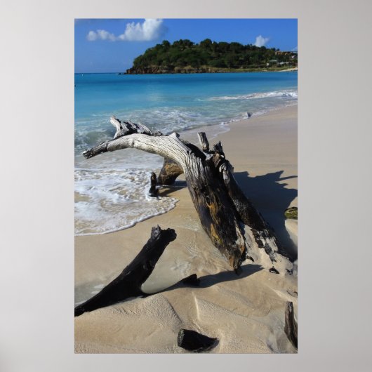 Antigua Beach Poster (Vorne)