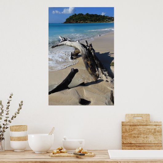 Antigua Beach Poster (Küche)