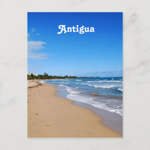 Antigua Beach Postkarte