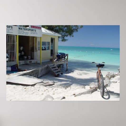 Antigua Bike mit Ansicht Poster (Vorne)