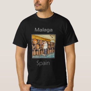 Antigua Casa de Guardia, Malaga, Spanien T-Shirt