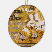 Antigua Casa Franch Keramik Ornament (Links)