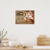 ANTIGUA CASA FRANCH Stoffwerbung Poster (Küche)