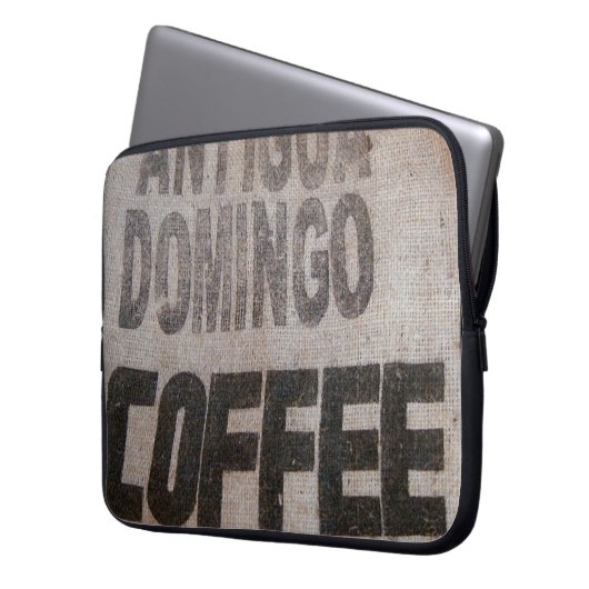 Antigua Coffee Laptop Sleeve (Vorderseite Links)