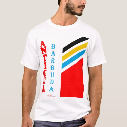 Antigua Colorful T-Shirt (Vorderseite)