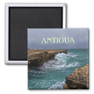 Antigua Devil's Bridge Souvenir Foto Magnet