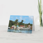 Antigua-Dockingboote Karte (Vorderseite)