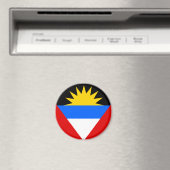 Antigua Flag Magnet (In Situ (Geschirrspüler))