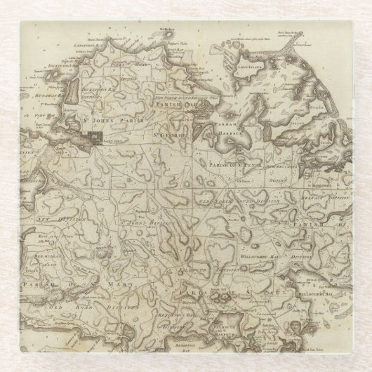Antigua Glasuntersetzer (Vorderseite)