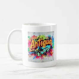 Antigua Graffiti Vibes: Island Street Art Ed Kaffeetasse