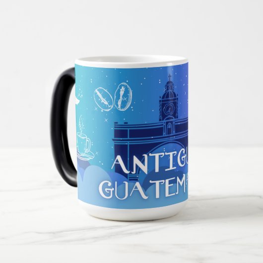Antigua Guatemala Night Sky Tasse (Vorderseite Links)