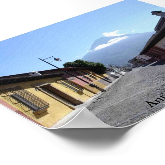 Antigua, Guatemala Poster (Ecke)