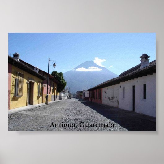 Antigua, Guatemala Poster (Vorne)