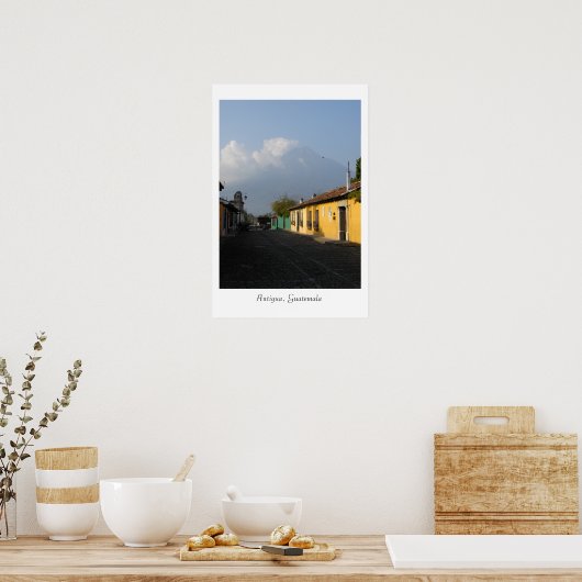Antigua, Guatemala Poster (Küche)
