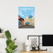Antigua Guatemala Reiseplakat Poster (Heimbüro)