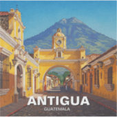 Antigua Guatemala Travel Aufkleber (Vorderseite)