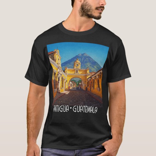 Antigua Guatemala Travel T-Shirt (Vorderseite)