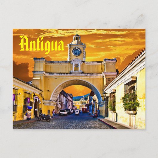 Antigua, Guatemala, Zentralamerika Postkarte (Vorderseite)