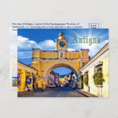 Antigua, Guatemala, Zentralamerika Postkarte (Vorne/Hinten)