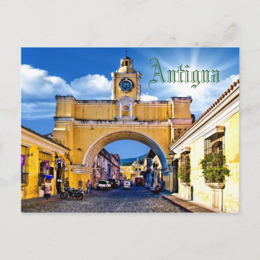 Antigua, Guatemala, Zentralamerika Postkarte (Vorderseite)