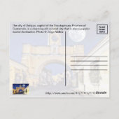 Antigua, Guatemala, Zentralamerika Postkarte (Rückseite)