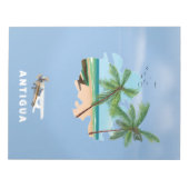 Antigua Illustriertes Reiseplakat Notizblock (Vorderseite)