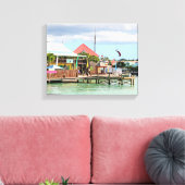 Antigua, Insel in der Karibik Leinwanddruck (Insitu (Wohnzimmer))