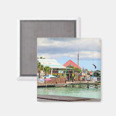Antigua, Insel in der Karibik Magnet (Vorderseite/Rückseite)