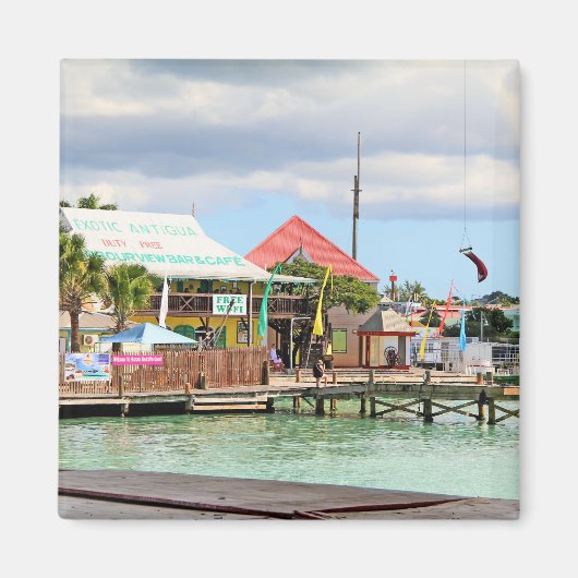 Antigua, Insel in der Karibik Magnet (Vorne)