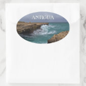 Antigua Island Seascape Sticker (Tasche)