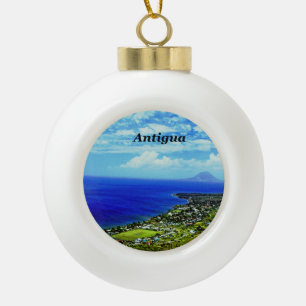 Antigua Keramik Kugel-Ornament